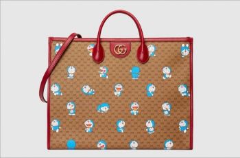 Jelang Imlek, GUCCI Rilis Koleksi Imut Hasil Kolaborasi dengan Doraemon