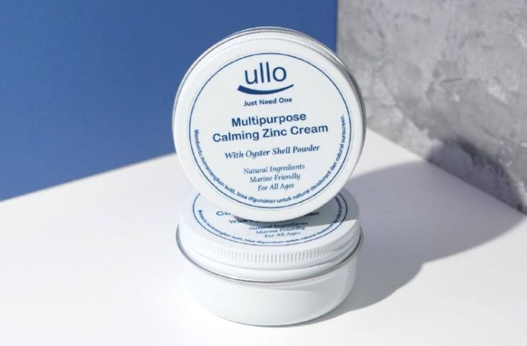 Salah satu produk andalan Ullo, Multipurpose Calming Zinc Cream. (Istimewa/Ullo)