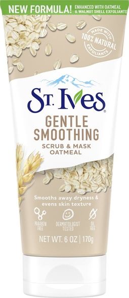 St. Ives Gentle Smoothing Oatmeal Face Scrub & Mask. (Istimewa)
