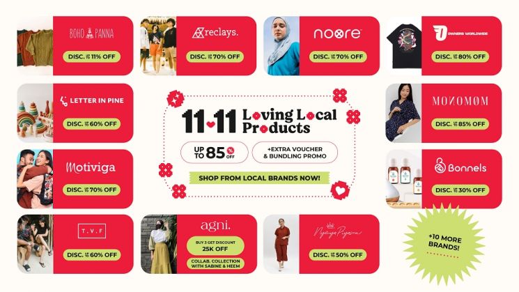 11.11 Loving Local Products (Istimewa/Hypefast)