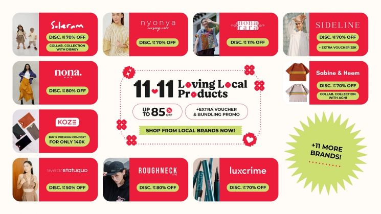 11.11 Loving Local Products (Istimewa/Hypefast)