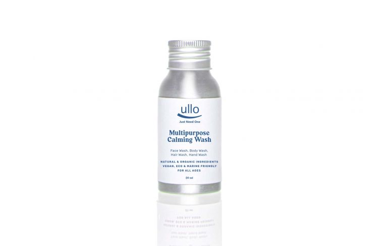 Salah satu produk andalan Ullo, Multipurpose Calming Wash. (Istimewa/Ullo)