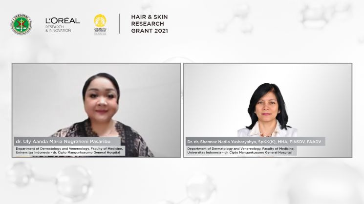 Pemenang L'Oreal Hair and Skin Research Grant 2021, Rabu (1/12/2021) [dok. L'Oreal Indonesia]