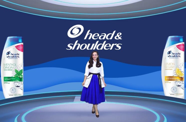 Chelsea Islan di Acara Virtual Press Conference - Introducing The New Face of Head and Shoulders pada Rabu (8/12/2021) [dok. Head & Shoulders]