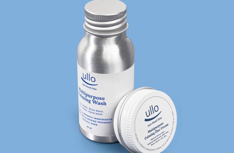 Produk Ullo, Multipurpose Calming Wash dan Multipurpose Calming Zinc Cream (Istimewa/Ullo)