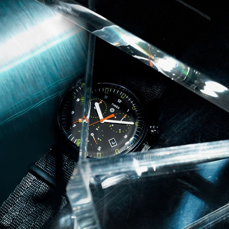 Jam tangan Totem hasil kolaborasi Timex dan ORBITGear mengusung model Timex MK1 (Istimewa)