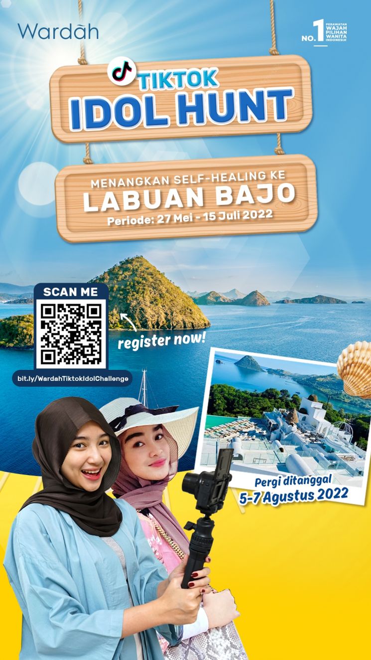 Wardah gelar kompetisi Tiktok Idol Hunt 2022 Goes to Labuan Bajo (Istimewa)