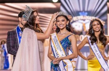 Ini Makna Gaun Biru Adinda Cresheilla di Malam Final Miss Supranational 2022