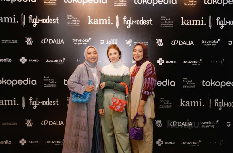 Brand fashion modest lokal Kami. memberikan bocoran koleksi spesial Ramadhan dan Hari Raya Idul Fitri 2023. (Foto: Dewiku/Dini Afrianti Efendi)