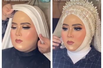 MUA Spill Cara Bikin Pipi Tirus dengan Hijab, Langsung Bikin Pangling!