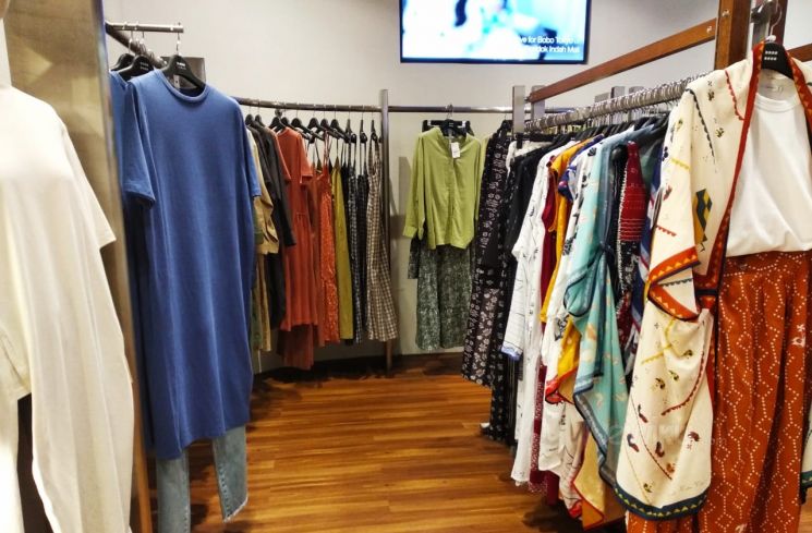 Koleksi fashion bergaya Jepang dari Bobo Tokyo yang berlokasi di PIM 2 Jakarta. (Foto: Dewiku/Ririn Indriani)