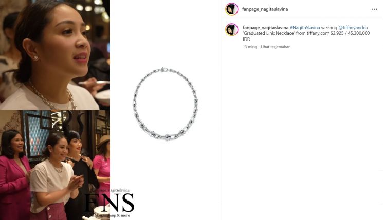 Koleksi perhiasan mewah yang dipakai Nagita Slavina (Instagram/fanpage_nagitaslavina)