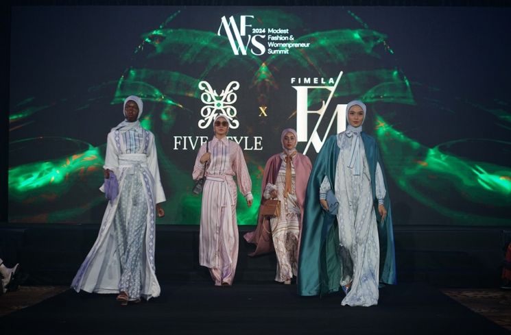 Modest Fashion & Womenpreneur Summit (MFWS) 2024 sukses digelar pada 8-9 Februari 2024 di Hotel InterContinental, Kuala Lumpur, Malaysia. (Dok.Istimewa)