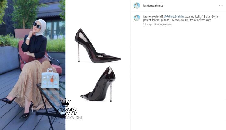 Koleksi sepatu Syahrini (Instagram/fashionsyahrini2)