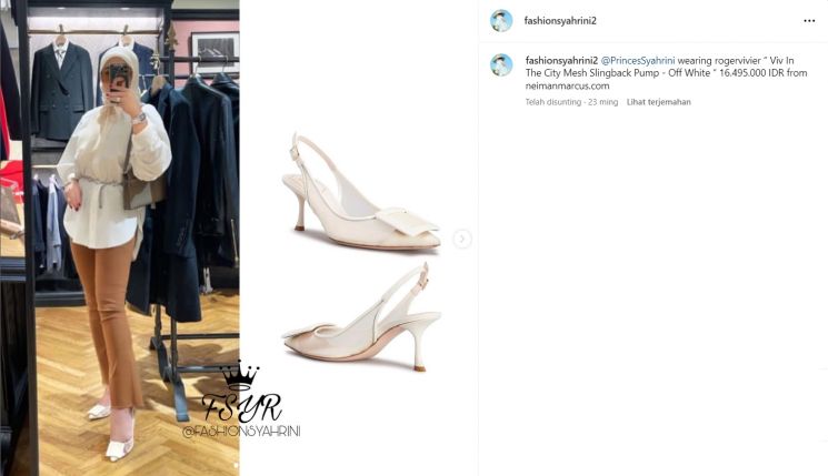 Koleksi sepatu Syahrini (Instagram/fashionsyahrini2)