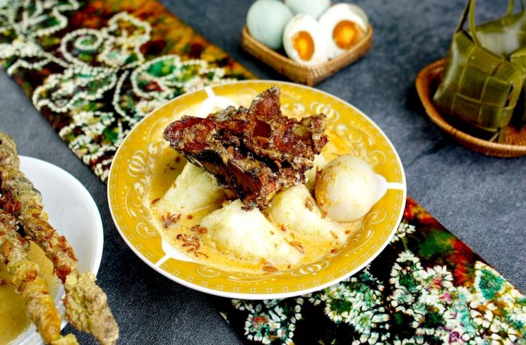 Ketupat Kandangan. (Foto: Dok. Indonesia Kaya)