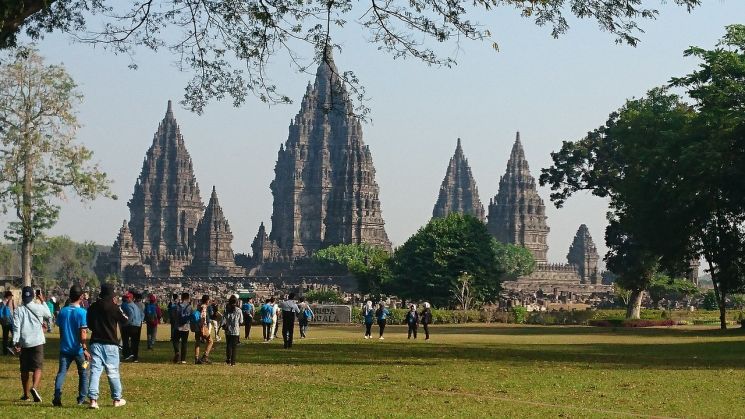 Ilustrasi liburan di Candi Prambanan (Pixabay/Tom Walker)