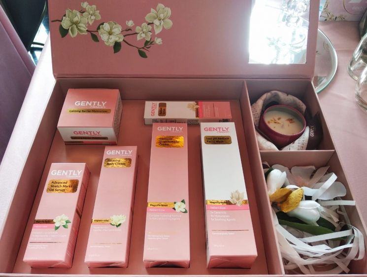 Gently Mamacare merilis produk baru, Magnolia Maternity Series, yang diformulasikan khusus untuk perawatan kulit ibu hamil. (Foto: Dewiku/Ririn Indriani)