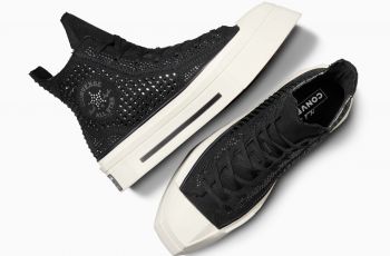 Mewahnya Chuck 70 De Luxe Squared Bertatah Kristal Swarovski dari Converse