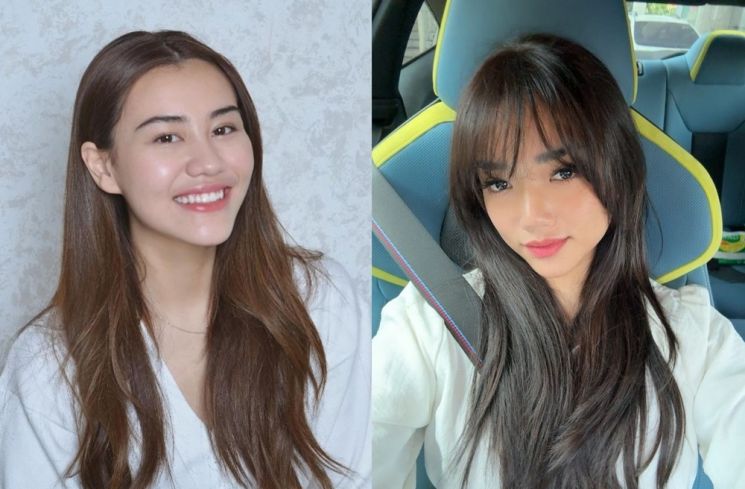 Aaliyah Massaid dan Fuji (Kolase Instagram)