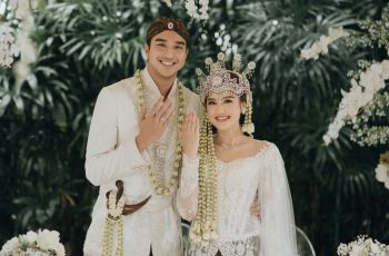 Salshabilla Adriani Menikah, Pakai Kebaya Karya Didiet Maulana