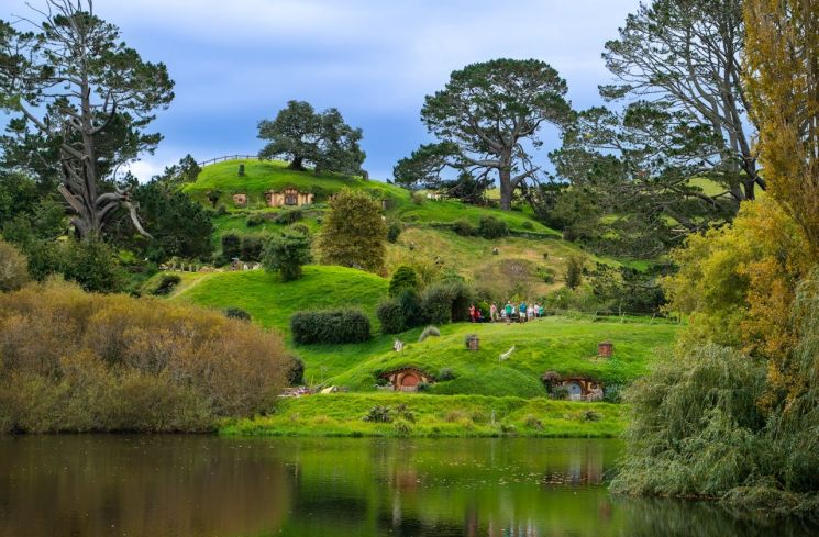 Bukit Hobbiton di Selandia Baru (Pexels/Donovan Kelly)