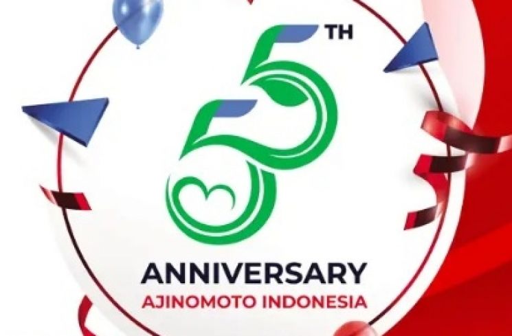 Ajinomoto di usianya yang ke-55 tahun. 