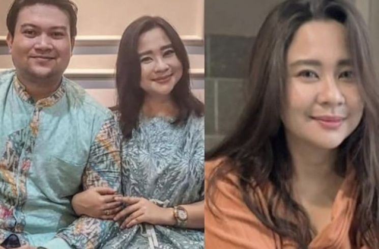 Kolase foto Chikita Meidy dan suami (Instagram/rumpi_gosip)