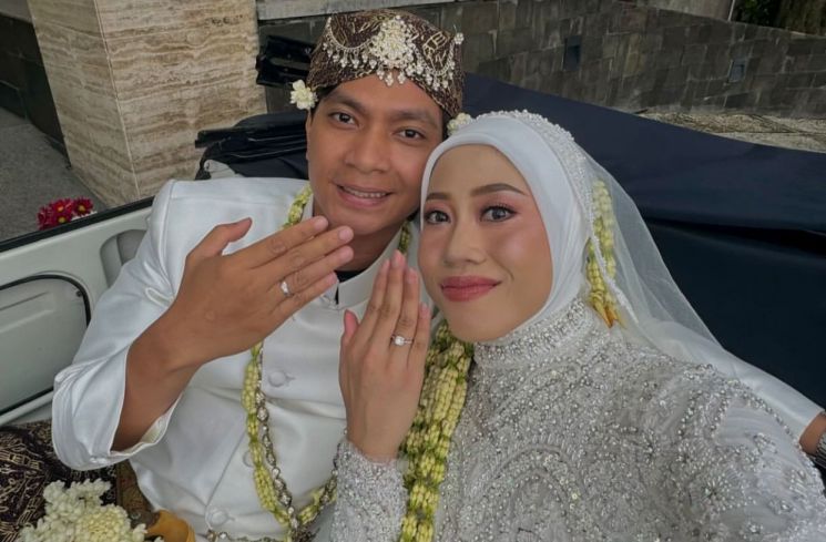 Potret Megawati Hangestri dan Dio Novandra (Instagram/megawatihangestrip)
