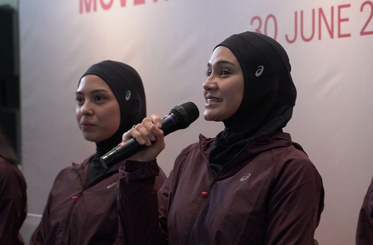 Zeezee Shahab. (dok. Asics Indonesia)