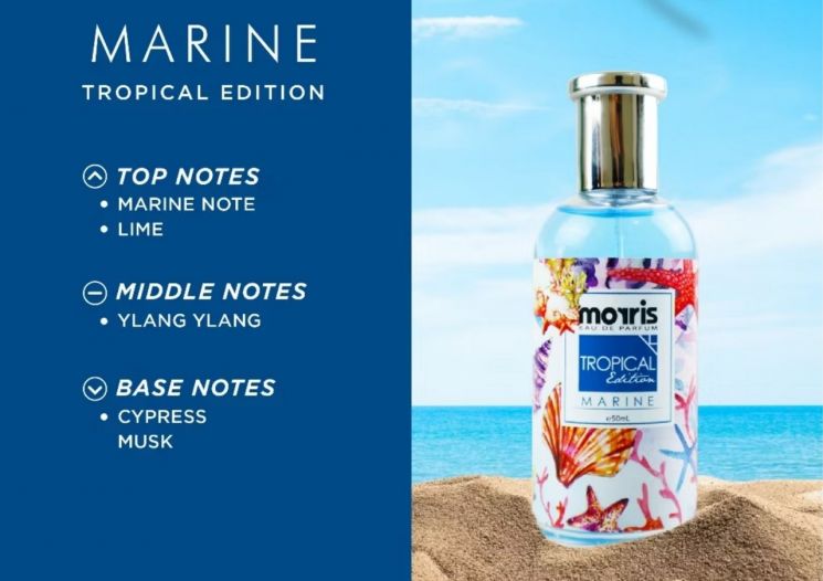 Ilustrasi Produk Morris Tropical Eau de Perfume Marine (Shopee/Morris Parfume)