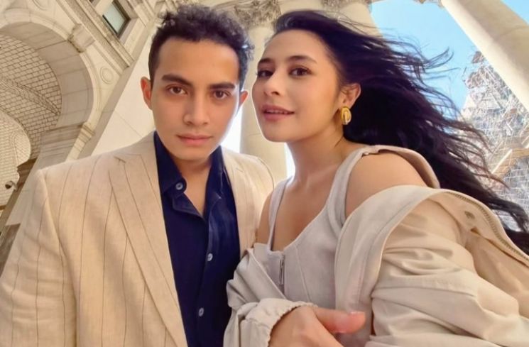 Prilly Latuconsina dan Omara Esteghlal (instagram/prillylatuconsina96)