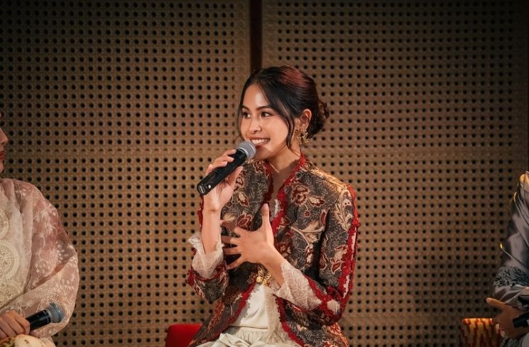 Maudy Ayunda, Pemeran #KitaBerkebaya. (dok. Bakti Budaya Djarum Foundation)