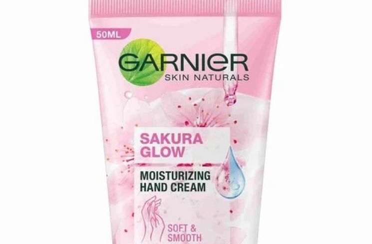 Garnier Sakura Glow Hand Cream (Garnier.co.id)