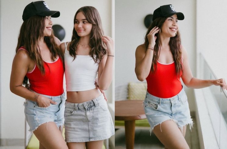 Melaney Ricardo dan Chloe (instagram/melaneyricardo)