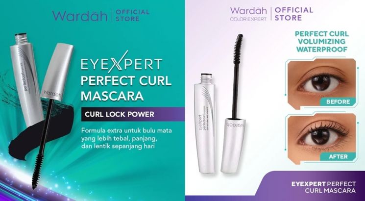 Wardah EyeXpert Perfectcurl Mascara (wardahbeauty.com)