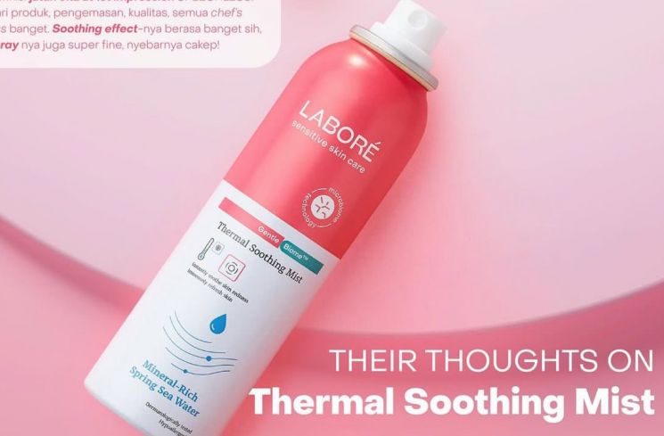 LABORÉ Thermal Soothing Mist (Instagram/laboreskinexpert)