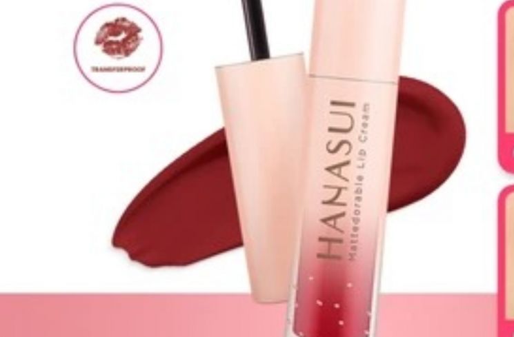 Liptisk warna merah (shopee/Hanasui Official Shop)