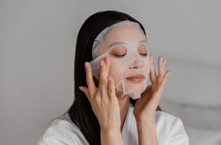 Ilustrasi masker kolagen (Freepik/freepik)
