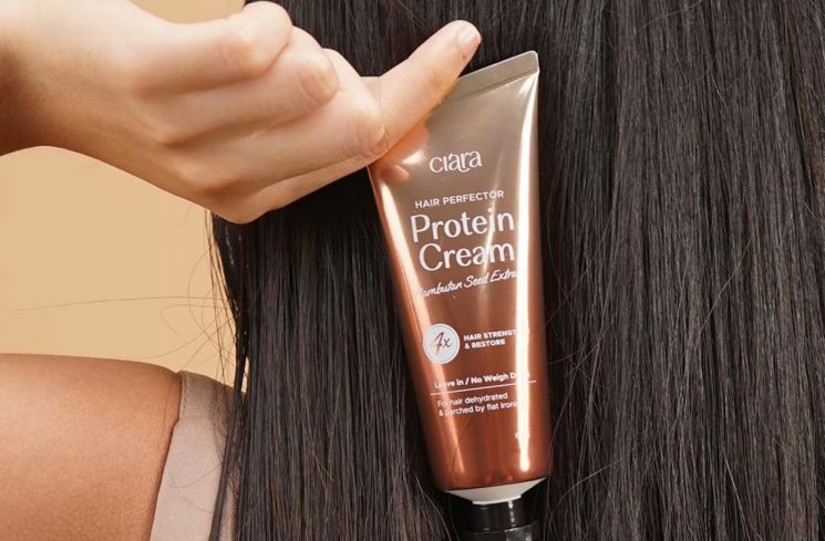 Ciara Hair Perfector Protein Cream (Tiktok Shop/Claraindonesia)