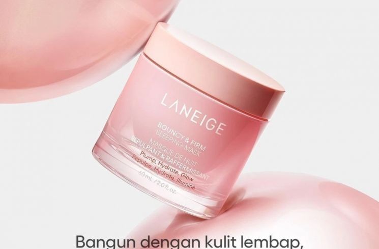 Masker kolagen brand Korea (shopee/Laneige Official Shop)