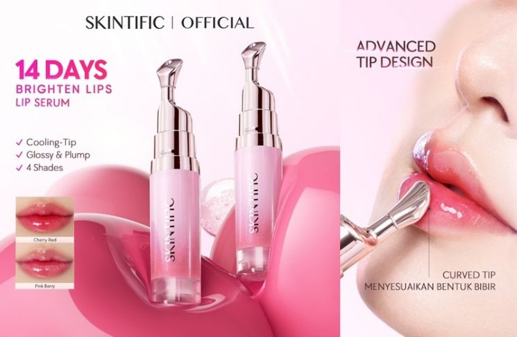 SKINTIFIC Peptide Brightening Lip Serum (shopee.co.id)