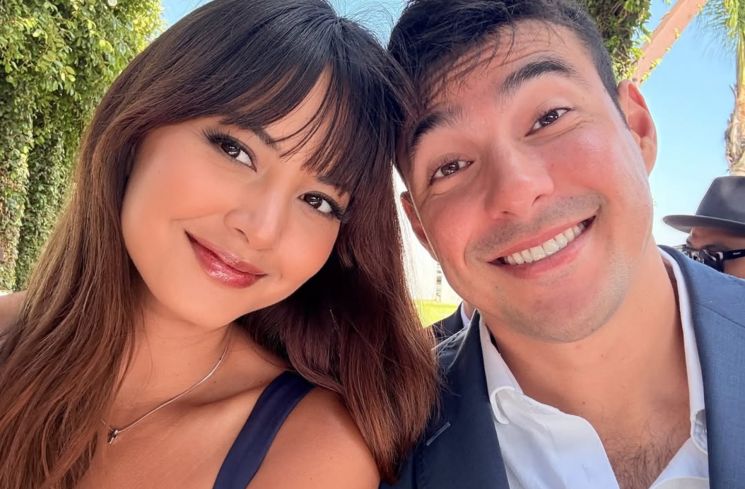 Aurelie Moeremans dan Tyler Bigenho (Instagram/@aurelie)
