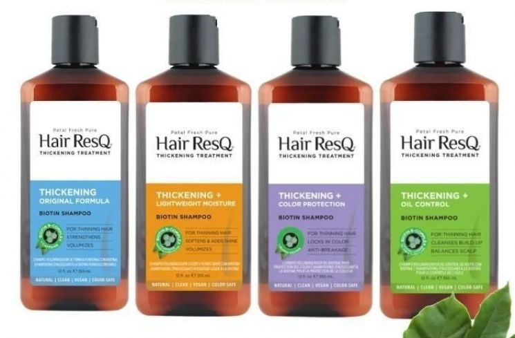 Petal Fresh Pure Hair Resq Thickening Shampoo Anti Dandruff (Tokopedia)