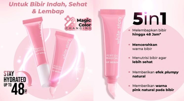 White Story Peptide Magical Lip Serum (shopee.co.id)