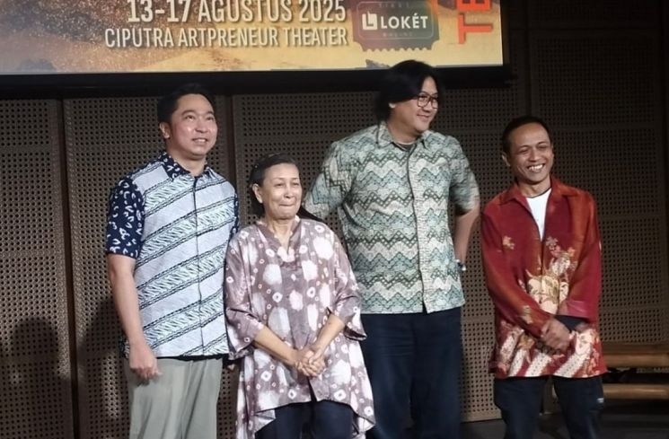 Konferensi Pers Mencari Semar dengan Teater Koma dan Bakti Budaya Djarum Foundation pada Kamis (31/7/2025) di Galeri Kaya Indonesia (Dewiku.com/Annisa Deli Indriyanti)