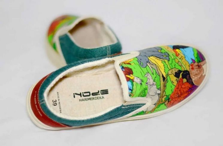 Sepatu Ramah Lingkungan (nodeorganic.com)