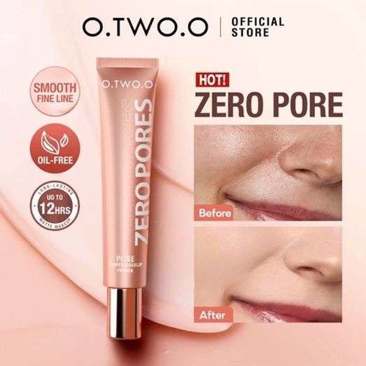 O.TWO.O Zero Pores Pore Sniper Makeup Primer (lazada.co.id)