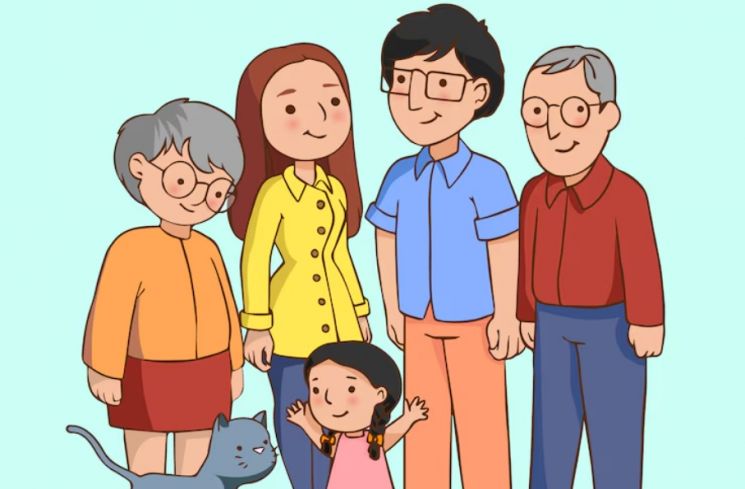 Ilustrasi generasi sandwich. (Freepik)