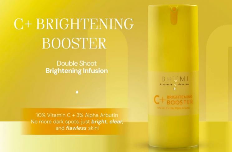 BHUMI C+ Brightening Booster (Tiktok Shop/Bhumi Official)
